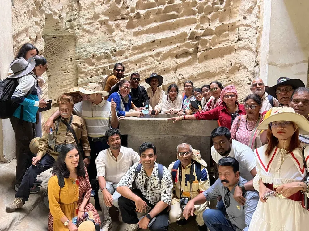 Mixed Group at Catacombs of Kom el Shoqafa