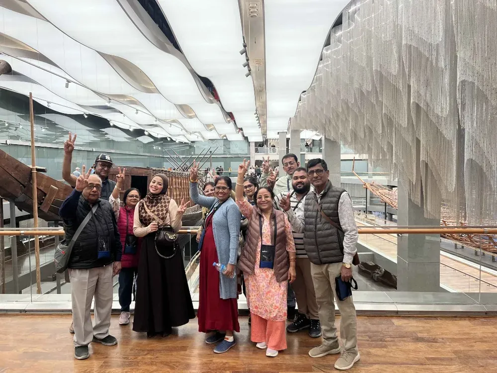 Mrs Nandini & Friends at Grand Egyptian Museum (GEM)