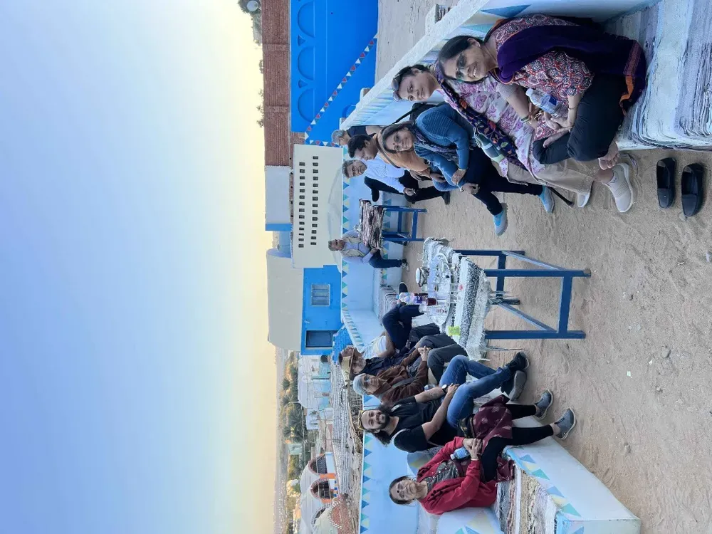 Mixed group at Nubian Village