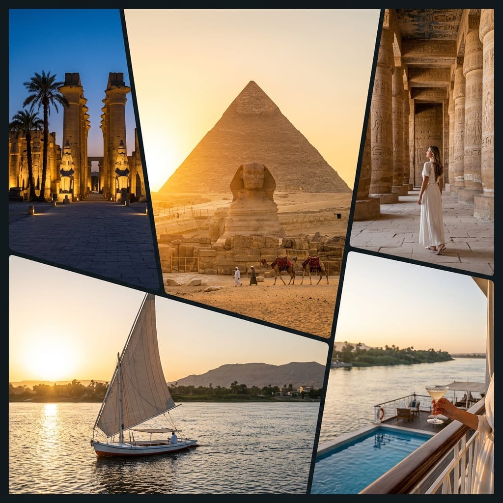 The Classic Egypt Luxury Tour: Pyramids to Nile